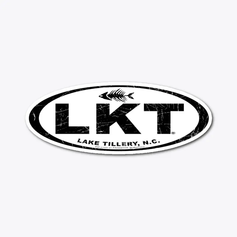 Lake Tillery LKT  ®  Oval Decal